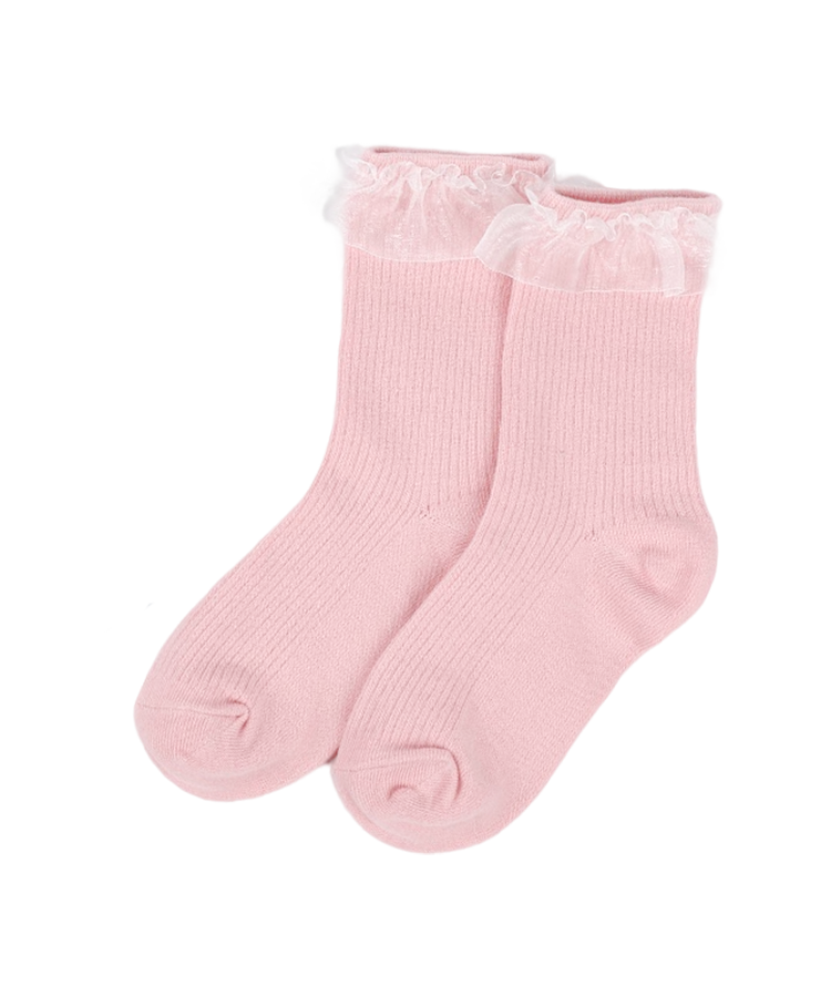 Chaussettes en dentelle double cylindre pour femme