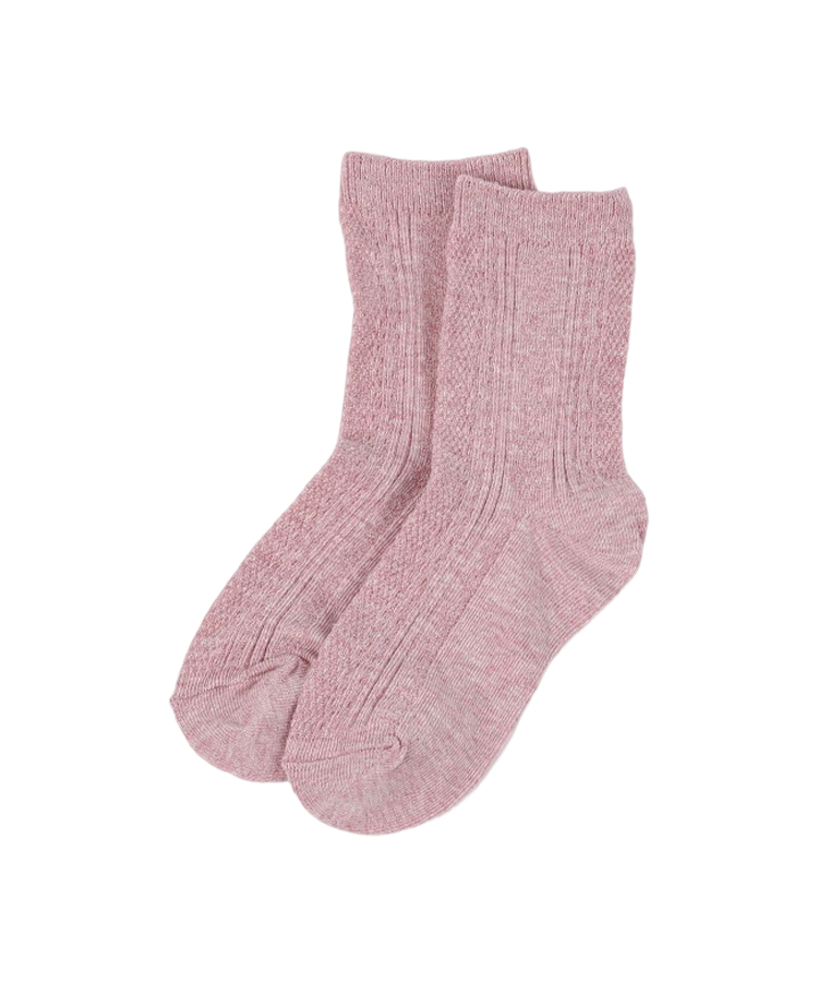 Chaussettes unies double cylindre pour femme Chaussettes unies double cylindre pour femme