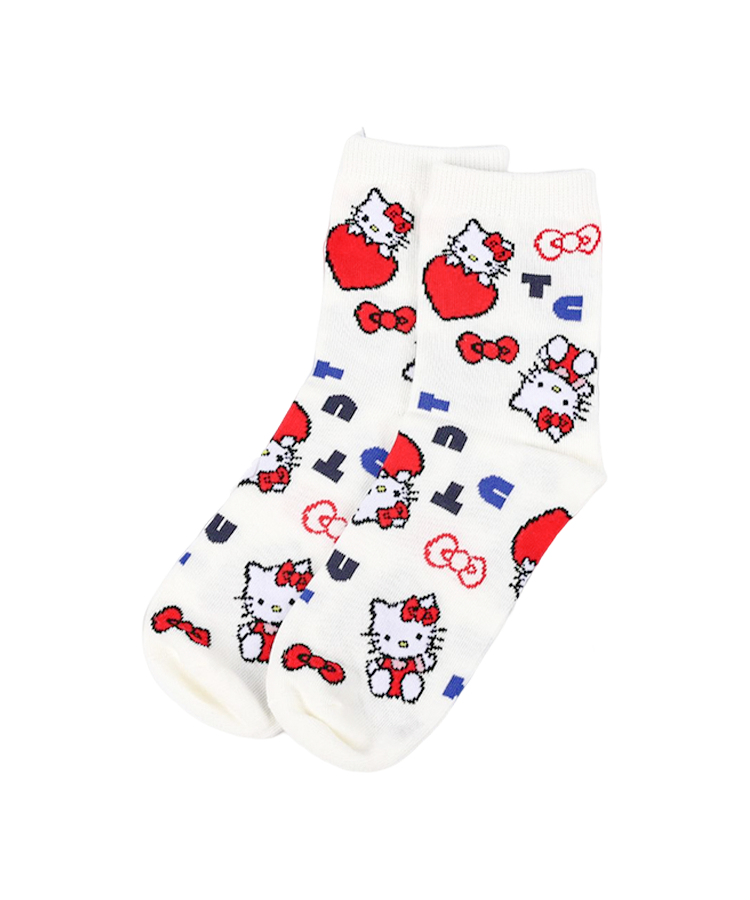 Chaussettes en coton dessin animé pour femmes