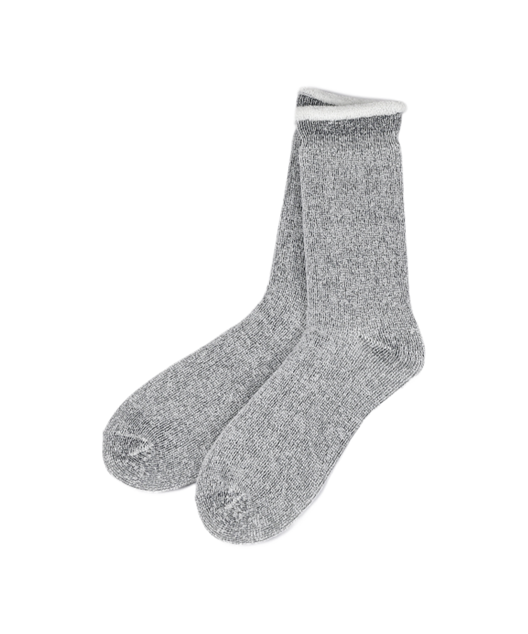 Chaussettes en coton à double cylindre pour hommes