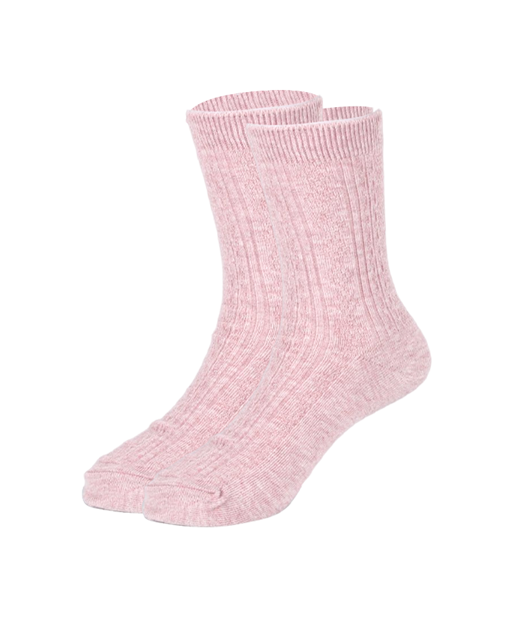 Chaussettes unies double cylindre pour femme Chaussettes unies double cylindre pour femme