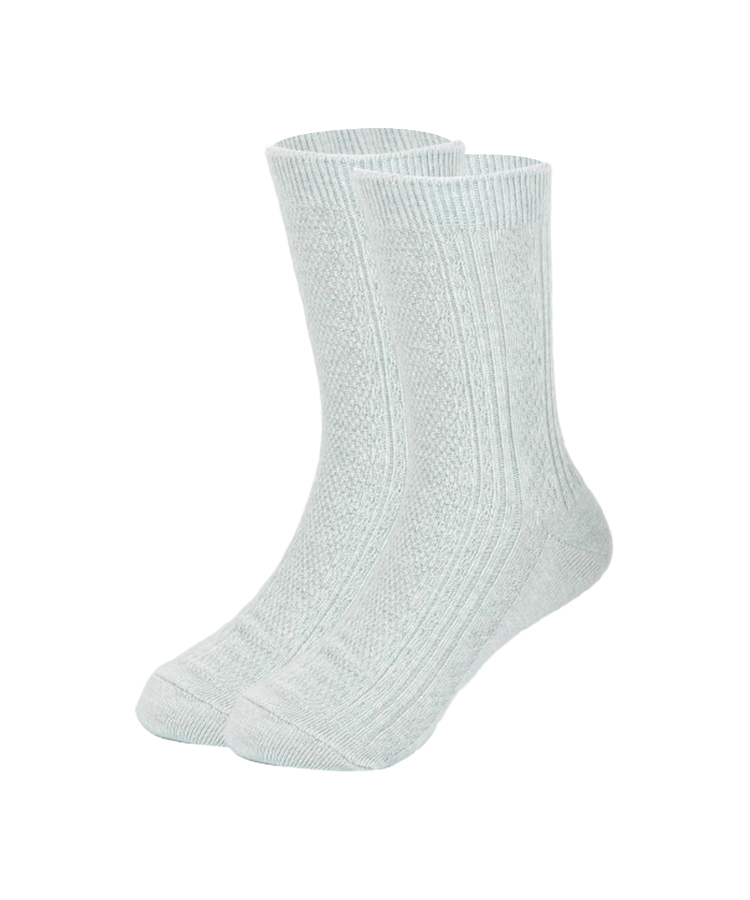 Chaussettes unies double cylindre pour femme Chaussettes unies double cylindre pour femme