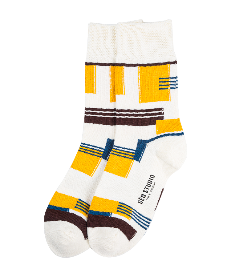 Chaussettes en coton décontractées à aiguille grossière pour adultes chaussettes en coton